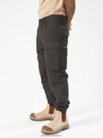 Z0ZR08297 Black Men Workwear Caliper Cuffed Pants Volcom Clothing - Image 18