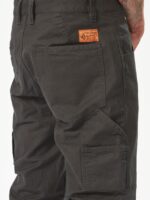 Z0ZR08297 Black Men Workwear Caliper Cuffed Pants Volcom Clothing - Image 4