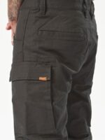 Z0ZR08297 Black Men Workwear Caliper Cuffed Pants Volcom Clothing - Image 7