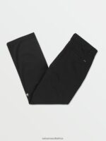 Z0ZR08298 Black Men Frickin Regular Stretch Pants Volcom Clothing - Image 3