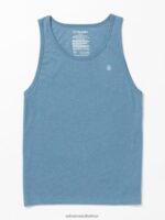 Z0ZR0829 Indigo Ridge Heather Men Solid Heather Tank Volcom Clothing
