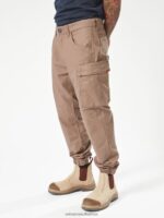 Z0ZR08302 Brindle Men Workwear Caliper Cuffed Pants Volcom Clothing - Image 5