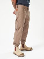 Z0ZR08302 Brindle Men Workwear Caliper Cuffed Pants Volcom Clothing - Image 6