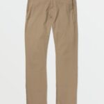 Z0ZR08307 Khaki Men Frickin Modern Stretch Chino Pants Volcom Clothing