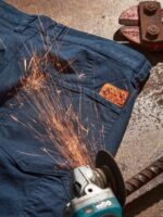 Z0ZR08308 Navy Men Workwear Caliper Cuffed Pants Volcom Clothing - Image 16