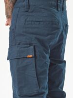 Z0ZR08308 Navy Men Workwear Caliper Cuffed Pants Volcom Clothing - Image 7