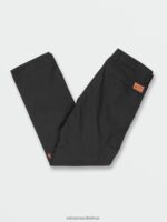 Z0ZR08309 Black Men Workwear Meter Light Work Pants Volcom Clothing - Image 6