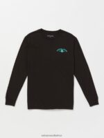 Z0ZR0830 Black Men Marcher Long Sleeve Tee Volcom Clothing