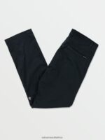 Z0ZR08310 Dark Navy Men Frickin Modern Stretch Chino Pants Volcom Clothing - Image 3