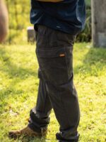 Z0ZR08312 Black Men Workwear Caliper Pants Volcom Clothing - Image 13