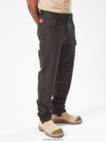 Z0ZR08312 Black Men Workwear Caliper Pants Volcom Clothing - Image 4