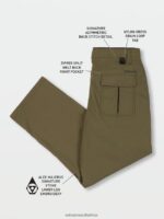 Z0ZR08314 Winter Moss Men Skate Vitals Alec Majerus Pants Volcom Clothing - Image 9