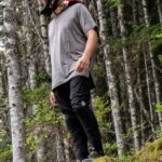 Z0ZR08315 Black Men Trail Ripper Pants Volcom Clothing