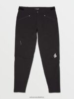 Z0ZR08315 Black Men Trail Ripper Pants Volcom Clothing - Image 5