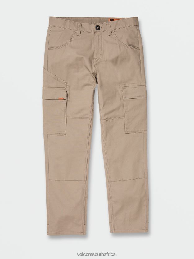 Z0ZR08317 Brindle Men Workwear Meter Light Work Pants Volcom Clothing - Image 4