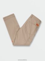 Z0ZR08317 Brindle Men Workwear Meter Light Work Pants Volcom Clothing - Image 6