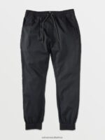 Z0ZR08318 Charcoal Men Frickin Slim Jogger Pants Volcom Clothing