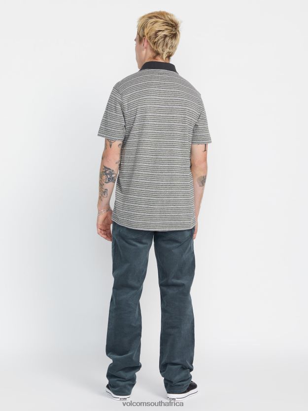 Z0ZR08319 Dark Slate Men Solver 5 Pocket Cord Pants Volcom Clothing - Image 10