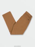 Z0ZR08321 Rubber Men Frickin Modern Stretch Chino Pants Volcom Clothing - Image 3