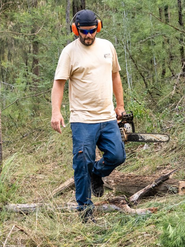 Z0ZR08323 Navy Men Workwear Meter Light Work Pants Volcom Clothing - Image 3