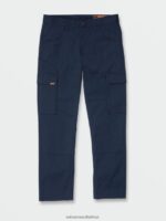 Z0ZR08323 Navy Men Workwear Meter Light Work Pants Volcom Clothing - Image 5