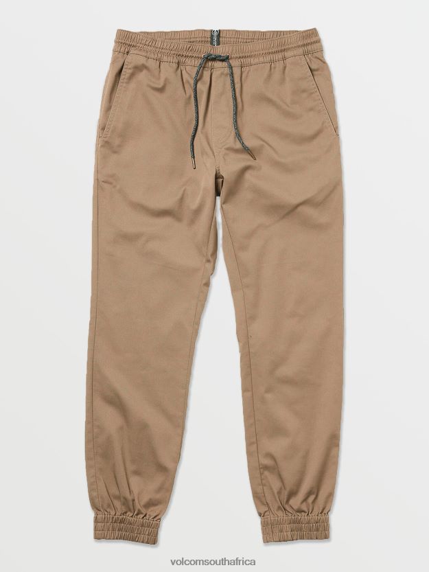 z0zr08327_khaki_men_frickin_slim_jogger_pants_volcom_clothing.jpg Z0ZR08327 Khaki Men Frickin Slim Jogger Pants Volcom Clothing - Image 1
