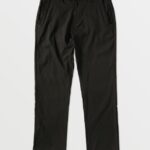 Z0ZR08330 Black Men Frickin Tech Chino Pants Volcom Clothing
