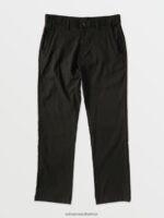 Z0ZR08330 Black Men Frickin Tech Chino Pants Volcom Clothing
