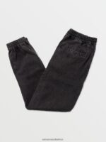 Z0ZR08332 Stealth Men Frickin Slim Jogger Pants Volcom Clothing - Image 2