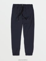 Z0ZR08334 Navy Men Frickin Cross Shred Jogger Pants Volcom Clothing