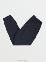 Z0ZR08334 Navy Men Frickin Cross Shred Jogger Pants Volcom Clothing - Image 3