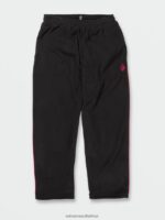 Z0ZR08335 Black Men Surf Vitals Jack Robinson Elastic Waist Pants Volcom Clothing - Image 13