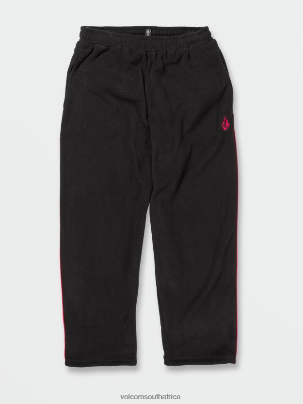 Z0ZR08335 Black Men Surf Vitals Jack Robinson Elastic Waist Pants Volcom Clothing - Image 3