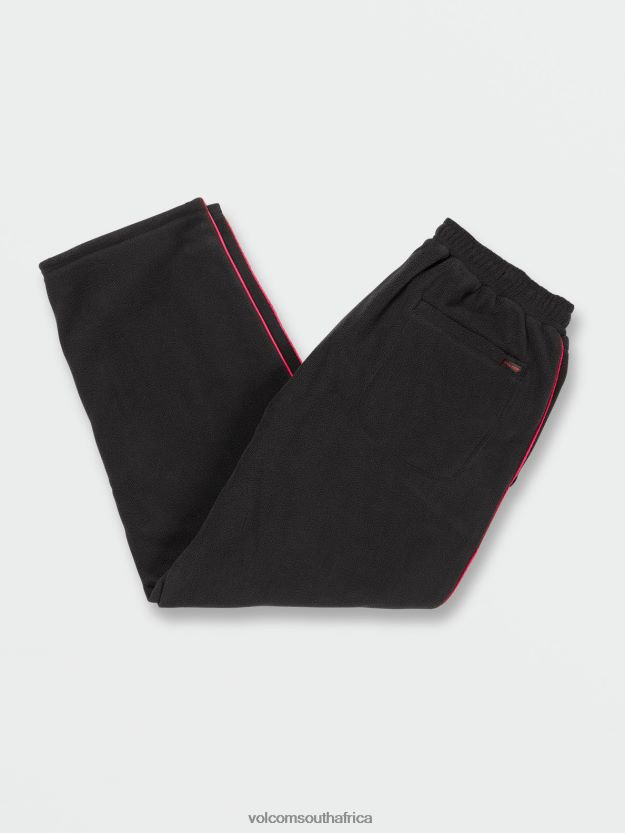 Z0ZR08335 Black Men Surf Vitals Jack Robinson Elastic Waist Pants Volcom Clothing - Image 5