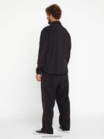 Z0ZR08335 Black Men Surf Vitals Jack Robinson Elastic Waist Pants Volcom Clothing - Image 8