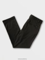 Z0ZR08336 Black Men Frickin Tech Chino Pants Volcom Clothing - Image 6