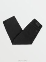 Z0ZR08338 Black Men Billow Denim Pants Volcom Clothing - Image 2