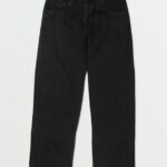 Z0ZR08338 Black Men Billow Denim Pants Volcom Clothing