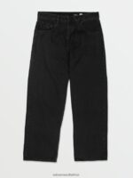 Z0ZR08338 Black Men Billow Denim Pants Volcom Clothing
