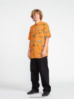 Z0ZR08338 Black Men Billow Denim Pants Volcom Clothing - Image 8