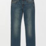 Z0ZR08339 Biarritz Blue Men Solver Denim Pants Volcom Clothing