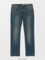 Z0ZR08339 Biarritz Blue Men Solver Denim Pants Volcom Clothing