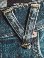 Z0ZR08339 Biarritz Blue Men Solver Denim Pants Volcom Clothing - Image 9