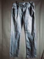 Z0ZR08341 Powder Blue Men Solver Denim Pants Volcom Clothing - Image 4