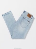 Z0ZR08342 Sandy Indigo Men Vorta Denim Pants Volcom Clothing - Image 2