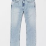 Z0ZR08342 Sandy Indigo Men Vorta Denim Pants Volcom Clothing