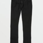 Z0ZR08345 Black Out Men Vorta Denim Pants Volcom Clothing