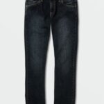 Z0ZR08346 Vintage Blue Men Vorta Denim Pants Volcom Clothing