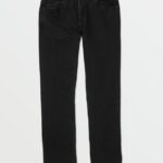 Z0ZR08349 Black Out Men Solver Denim Pants Volcom Clothing