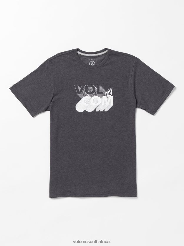 z0zr0834_dark_black_heather_men_stone_shifty_short_sleeve_tee_volcom_clothing.jpg Z0ZR0834 Dark Black Heather Men Stone Shifty Short Sleeve Tee Volcom Clothing - Image 1